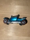 Hot Wheels Redlines 1967 Hot Heap - Aqua w/Gray Interior- Hong Kong Base