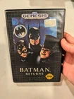 Sega Genesis Batman Returns Complete in Box Tested And Working