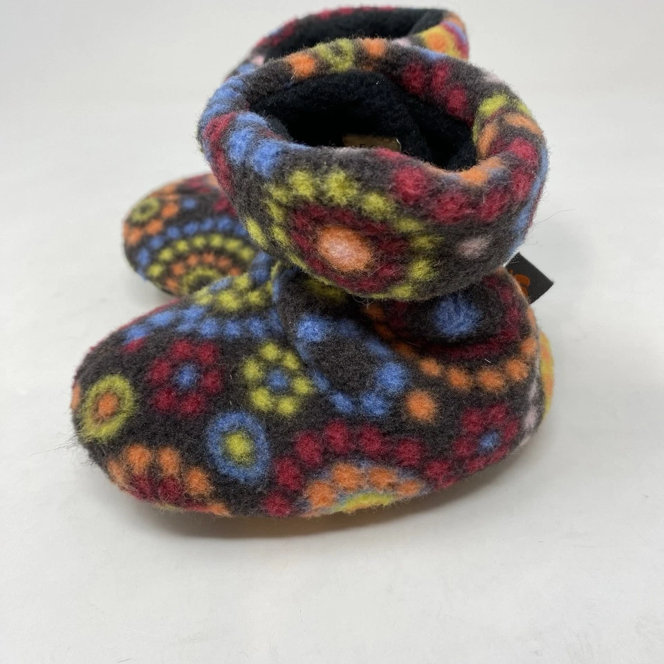 Bellota 6-12m Meses Infante Bebé Niñas Unisex Polar Botín Zapatillas Flores Foto 4 de 4