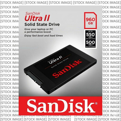 NEW SanDisk Ultra II 960GB 2.5'' SATA Solid State Drive SDSSDHII-960G-G25 (b4)