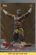 2018 Topps WWE Bronze Apollo Crews #8 READ 0v7