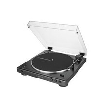 Audio-Technica AT-LP60XBT-BK Blue-Tooth Belt-Drive Stereo Turntable, Black