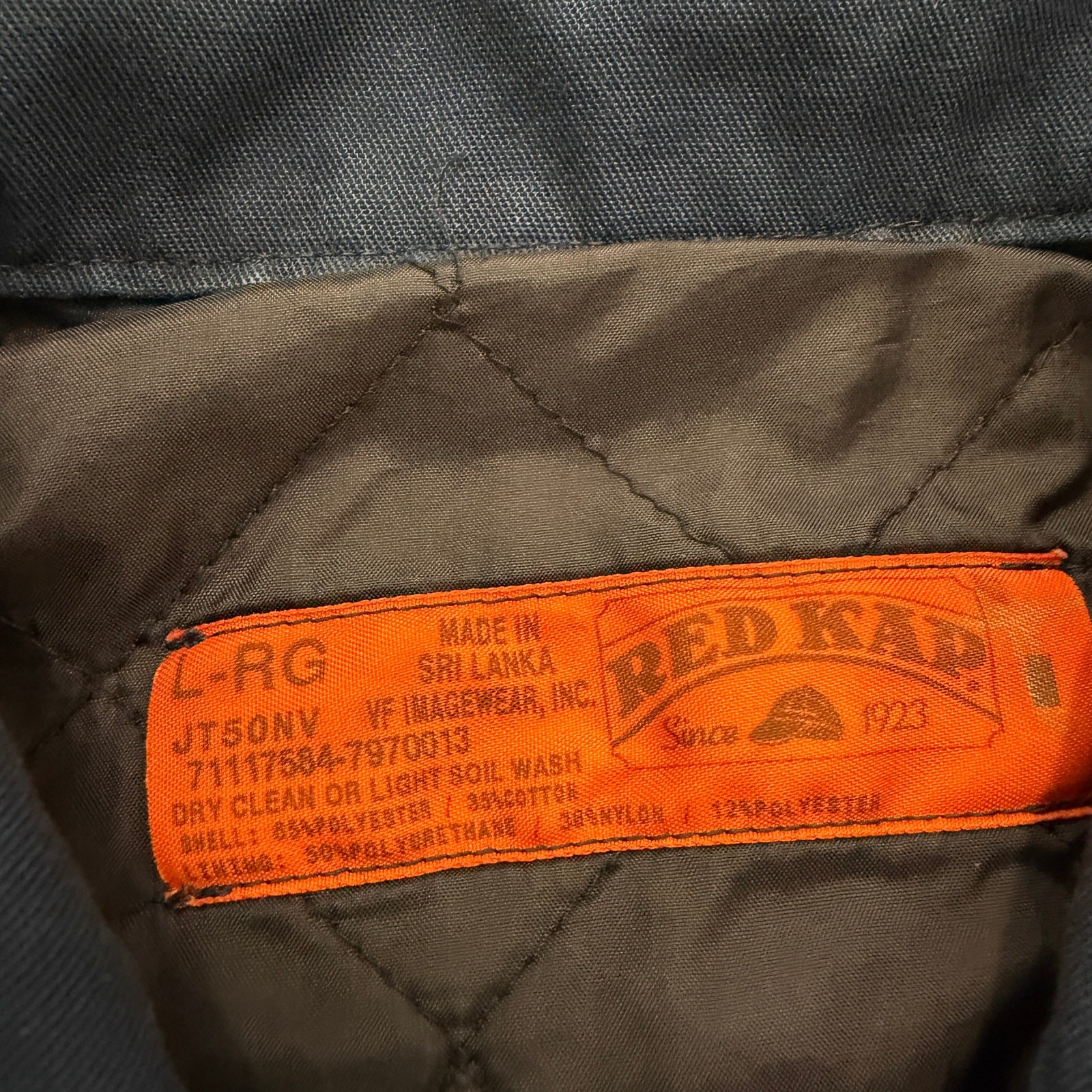 Vintage Red Kap Canvas Workwear Mechanics Jacket Men's Large Blue y2k Skater  thumbnail 5