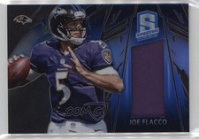2013 Panini Spectra Materials Blue 70/99 Joe Flacco #40 09q5