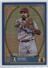 2021 Gypsy Queen Box Topper Chrome Blue Refractor 51/99 Anthony Rendon #49 1bl9