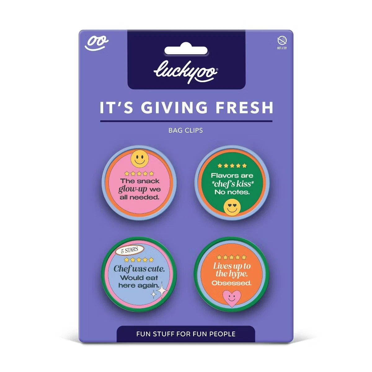 Fred & Friends Bag Clips