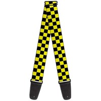 Guitar Strap - Checker Black/Neon Yellow (Us Import) ACC NEU