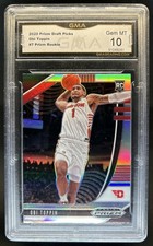 2020-21 Panini Prizm Draft Picks Collegiate Obi Toppin RC Silver #7 GMA 10