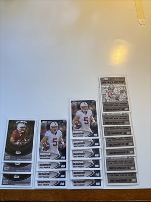 2017 SAGE HIT Draft, IN FOCUS CHRISTIAN MCCAFFREY RC /Lot 20.Impact Mint Error