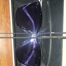 Oversized Square Sunglasses Black Metal Frame...