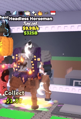 Headless Horseman With Traits Steal A Brainrot (Not Modded/DM Before Purchase)