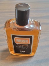 Vintage Coty Musk For Men After Shave Cologne Splash 5 FL OZ