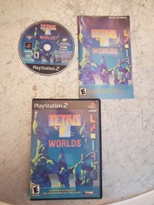 Tetris Worlds PS2 (Sony PlayStation 2, 2002)  Complete With Manual CIB