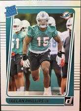 2021 Panini Donruss Rated Rookie Jaelan Phillips #336