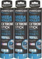 Pet Mega Extreme Surface Coverage 50 Layer Lint Roller Refill for Cleaning