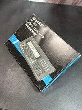 SHARP PC-G801 Pocket Computer with Box Manual Used