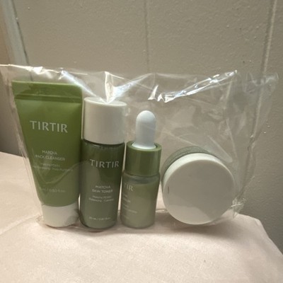 TIRTIR Matcha Pore Travel Size Skin Care Set Cleanser Toner Serum Cream