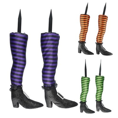Halloween Prothese Ornament Hexe Beine Party Deko gruselig und trendy