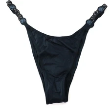 Victoria's Secret VERY SEXY Electric Orchid Satin Shine Strap Brazilian Panty S