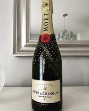 Mo&euml;t & Chandon Imperial Champagner mit Swarovski Kristallen Limitierte Edition