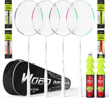 Professional Carbon Fiber Badminton Rackets Badminton Racquet for Backyards Gym