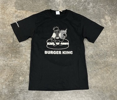 Burger King Swag Celebrating 70 Years Black T-Shirt  Adult Size Small NWT 