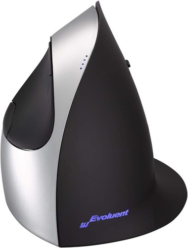 Evoluent Vertical Mouse Corded Right Hand Kabelgebunden Ergonomische Maus Optisc - Bild 4 von 5