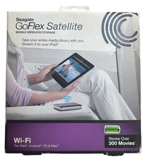 Seagate GoFlex Satellite 500GB Mobile Wireless Storage 1AYBA1 WiFi - iPad iPhone
