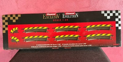 Carrera Exclusiv Evolution 20567  Außen Randstreifen  Kurve 1/30°