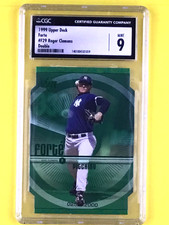 1999 Upper Deck - Forte Roger Clemens #F29 Double /2000 CGC 9 Mint
