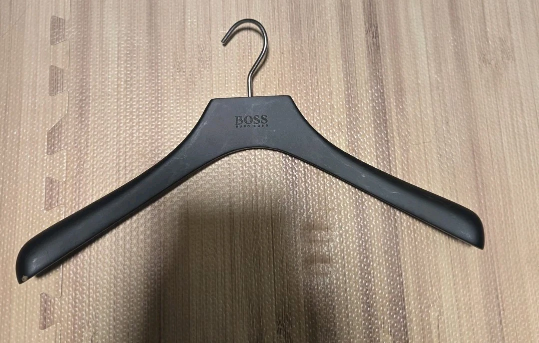 Kleiderbügel für Shirt und Blusen, 43 cm, schwarz, NA43, NEU, 20 Stück