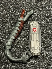 Victorinox Classic SD Signature Lite Silvertech 58mm Swiss Army Knife Keychain