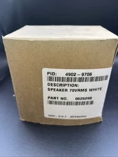 Simplex 4902-9716 Fire Alarm Speaker 25V/70VRMS Red with White Fire New Sealed