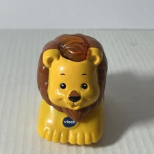 VTech Go Go Smart Wheels Lion Farm Zoo Animal Lights Sound Music Yellow WORKS!