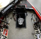 Recessed Easy Boat Trolling Motor Pan, Aluminum Foot Pedal Control Tray-100RTMP