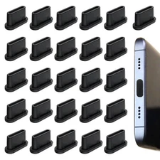 25 Pcs USB Type C Anti Dust, Plugs Cover USB C Charging Port Plugs