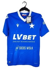 Wisła Krakow 2021-22 Bardzo rzadka Wyjazdowa koszulka piłkarska Macron Duża (Fabrycznie nowa z metką) 