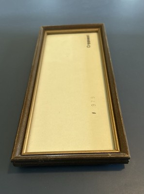 Crescent Brown Rectangle Photo Frame MPN 979
