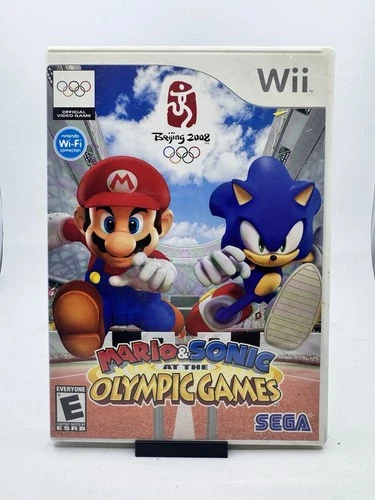 Mario & Sonic at the Olympic Games (Nintendo Wii) [Disc & Box] Tested
