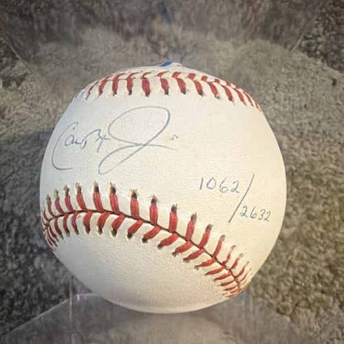 Cal Ripken Jr. Autographed Baseball Baltimore Orioles Sept 20 1998 MLB Hologram