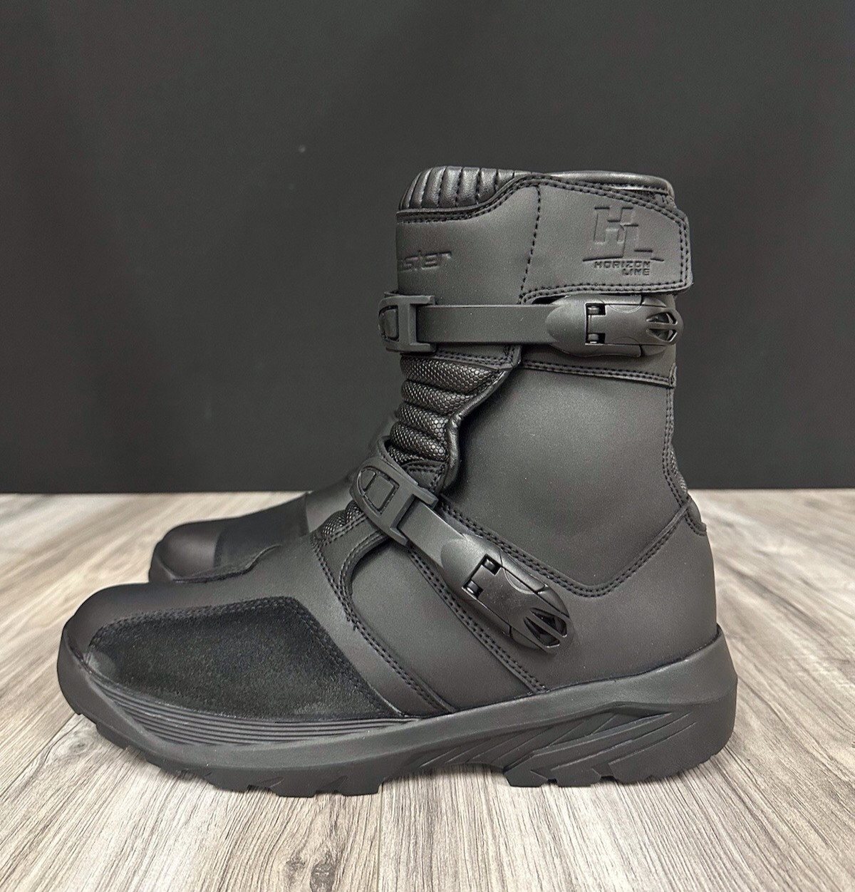 Tourmaster Horizon Line Break Trail Motorcycle Boots Black Men’s 11 - Brand NEW