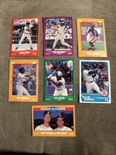 1988 Score Baseball Lot (7) Total Cards With Bonds And Mattingly