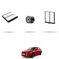 Hoffcar Set Service - 3 Filter FüR Mazda 2 (Dl) Skyactiv-G 90 66Kw Von 2015
