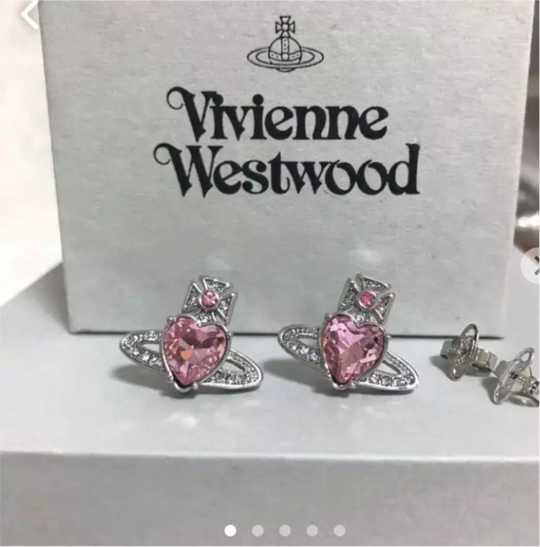 Vivienne westwood ariella earrings cheap pink
