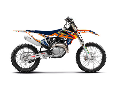 Set Grafiken+Sitzbezug KTM 500 Exc-F (20) Replik Trophy