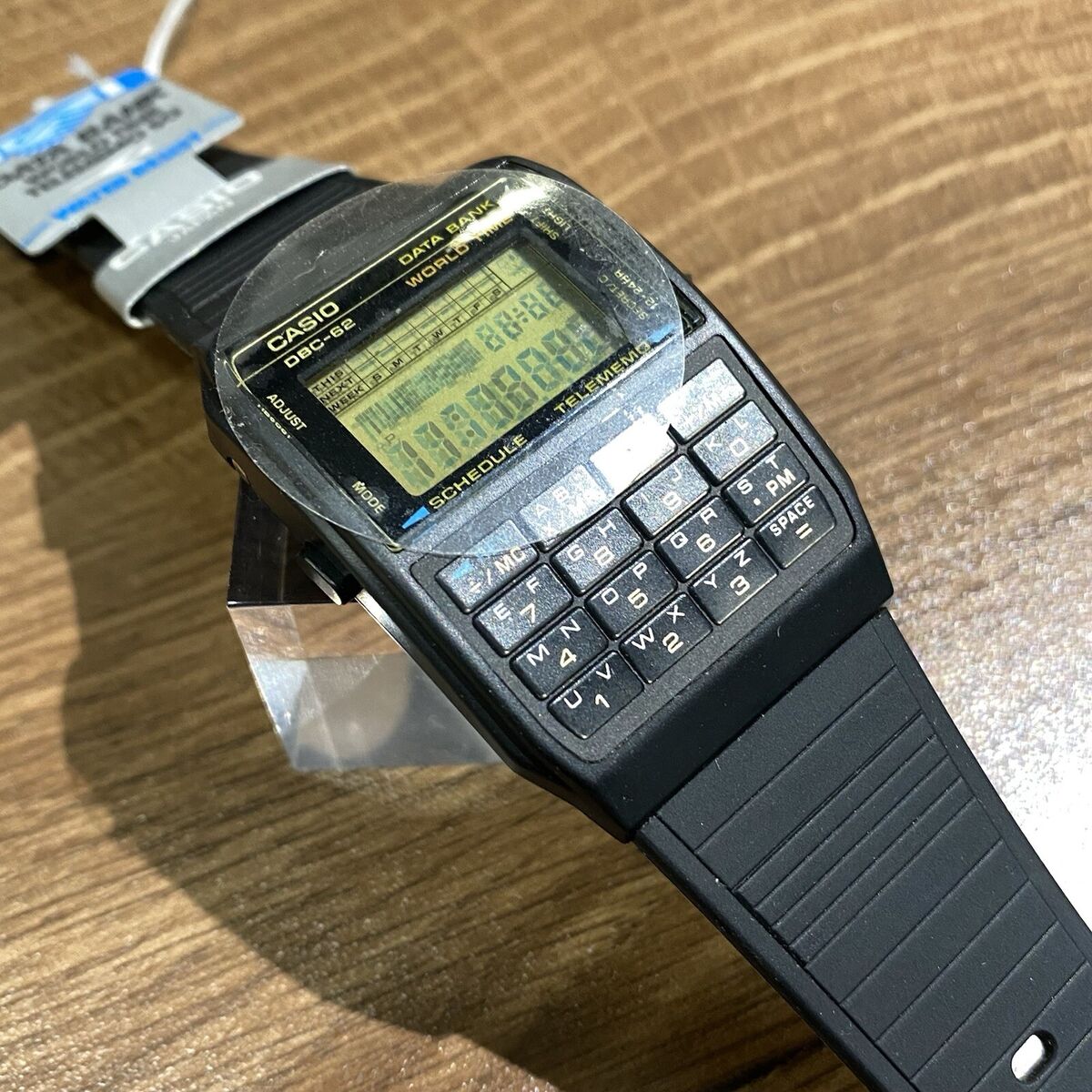 Vintage Casio DBC-62-9GZ Databank WORLD TIME Rare Calculator Vintage Casio DBC-62-9GZ Databank WORLD TIME Rare Calculator