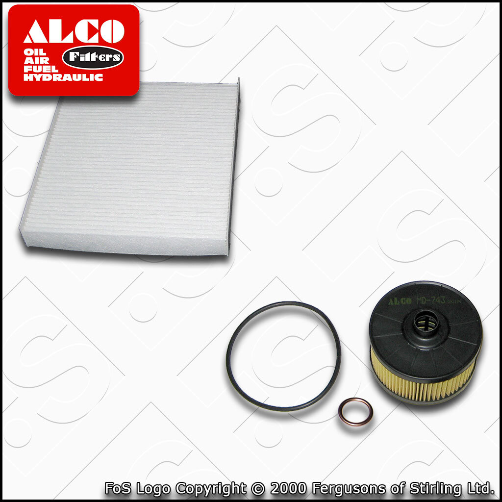 SERVICE KIT for RENAULT CAPTUR 0.9 1.2 TCE ALCO OIL CABIN FILTERS (2012-2020)