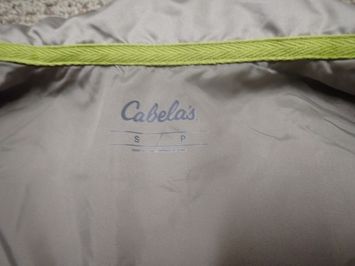 CABELAS ZONZ WOODLANDS CAMOFLAUGE VEST Size Small Youth GREAT PATTERN COMBO - Picture 7 of 11