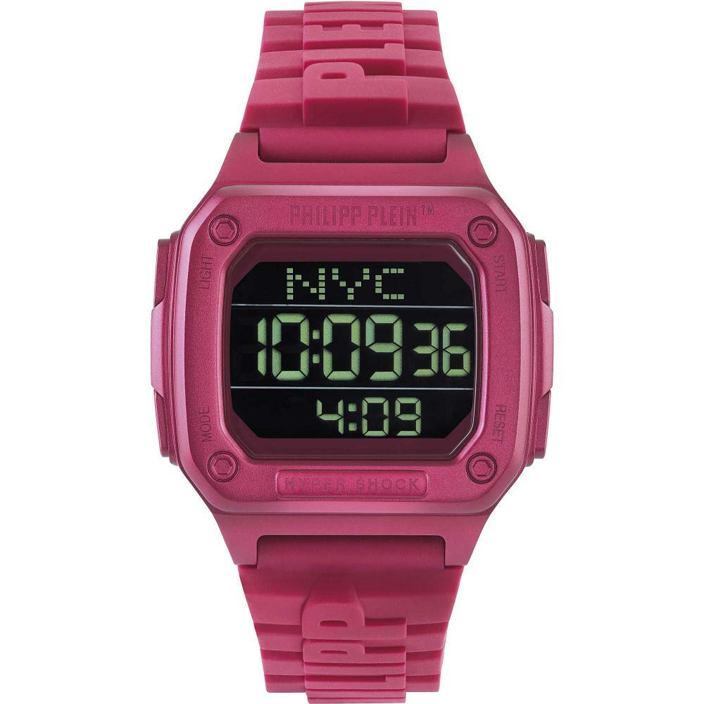 Reloj PHILIPP PLEIN HYPER SHOCK PWHAA0121 Silicona Purple Chrono Alarm