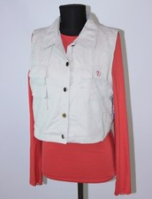 Vintage Fjällräven Active Wear Damen Beige Weste Weste Größe L